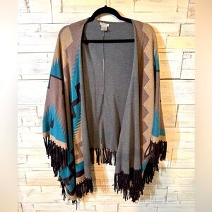 Bohemian Fringe Cape